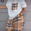 Short trousers and tops