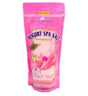 Yogurt spa salt