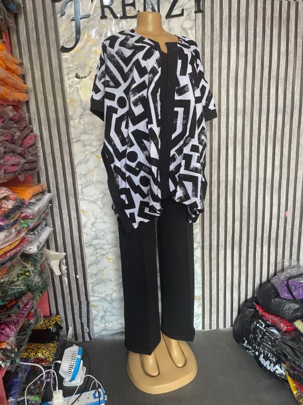 Trousers and long tops